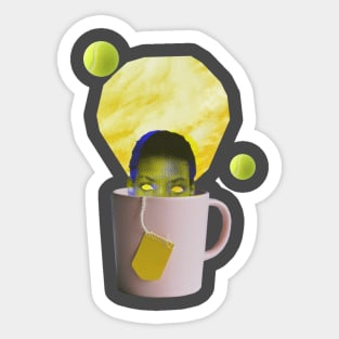 A cup of tea Sticker